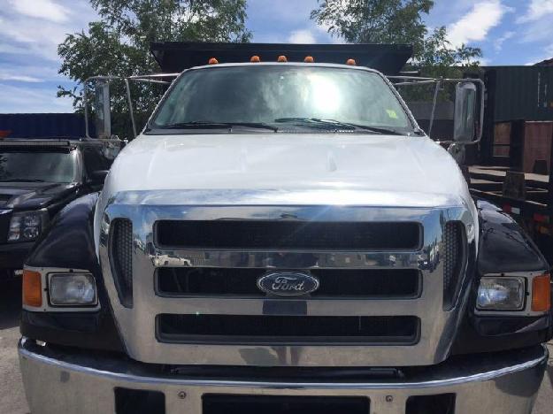 Ford f750 xl sd single axle dump truck for sale