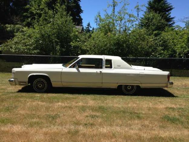 1977 Lincoln Continental for: $19500