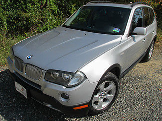 BMW : X3 AWD - Navi - Super Clean - Pano Roof - Warranty 2007 silver awd navi super clean pano roof warranty
