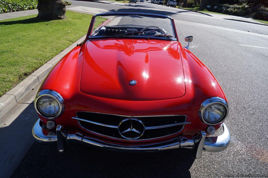 1959 Mercedes-Benz 190-Series 190SL CONVERTIBLE WITH FACTORY 3RD SEAT
