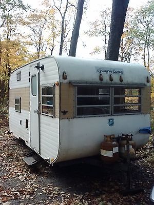 1969 14' Go Tag Along Camper Travel Trailer  Gutted just need finishing