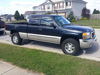 GMC : Sierra 1500 SLE Extended Cab Pickup 4-Door 2006 gmc sierra ext cab only 106 k miles 4 inch lift recent service nice