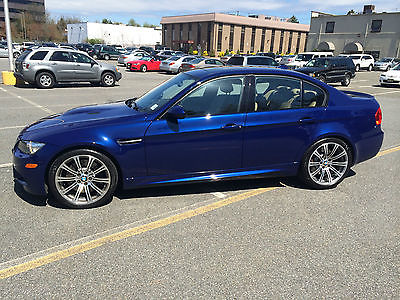BMW : M3 2011 bmw m 3 e 90 dct sedan interlagos blue 52 k miles immaculate every option