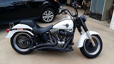 Harley-Davidson : Softail 2011 harley davidson fatboy lo low miles tons of extras