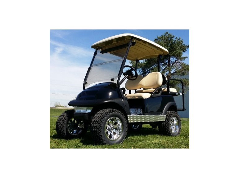 2011 Club Car 48v Black Lifted Electric Club Car Golf Cart