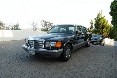 Mercedes-Benz : 400-Series SEL 1987 california one owner mercedes benz 420 sel sharp loaded