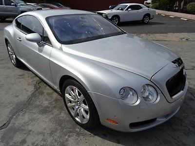 Bentley : Continental GT Coupe 2005 bentley continental gt coupe salvage repairable wont find anywhere else
