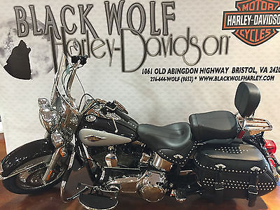 Harley-Davidson : Softail HARLEY-DAVIDSON HERITAGE SOFTAIL MIDNIGHT PEARL & BRILLIANT SILVER