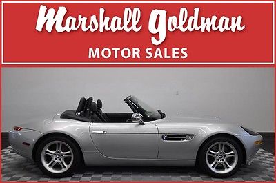 BMW : Z8 Base Convertible 2-Door 2001 bmw z 8 titanium silver black 1 owner car with only 9700 miles