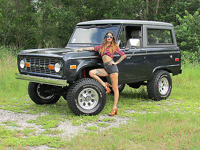 Ford : Bronco WAGON 4X4 SUV 4WD HD UNCUT FRESHLY RESTORED 1973 BRONCO U153 302 HD WAGON 4X4 DANA MODEL 20 100 PICS!