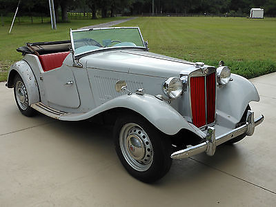 MG : T-Series 1951 mgtd original paint numbers matching runs and drives very solid