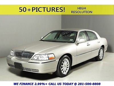 Lincoln : Town Car 2006 TOWN CAR SIGNATURE CRUISE AUTO LEATHER WOOD 2006 lincoln town car signature auto cruise leather wood pwr seats silver