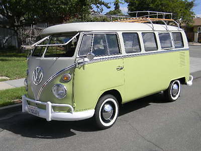 Volkswagen : Bus/Vanagon 13 window deluxe NICE ORIGINAL 1967 VW 13 WINDOW DELUXE SPLIT WINDOW BUS. 