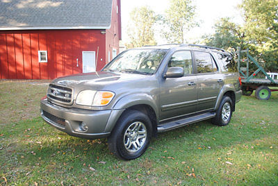 Toyota : Sequoia 4dr Limited 4WD 2003 toyota sequoia 4 x 4 limited sunroof unreal cond wow nice look warranty