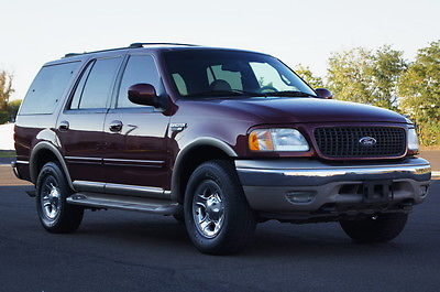 Ford : Expedition Eddie Bauer 84 k miles eddie bauer edition 4 x 4 leather 3 rd row seat suv runs drives great