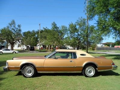 Lincoln : Continental Mark 1975 lincoln