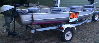 14 ft Aluminum Fishing boat