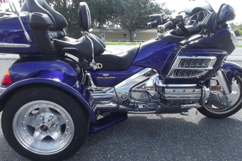 Blue Honda Goldwing 1800 Motorcycles for sale in Astor, Florida