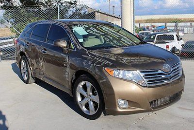 Toyota : Venza AWD V6 2009 toyota venza v 6 awd damaged rebuilder low miles perfect project vehicle