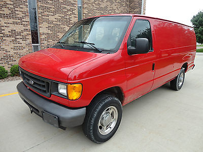 Ford : E-Series Van 2006 ford e 350 extended cargo van diesel diesel diesel