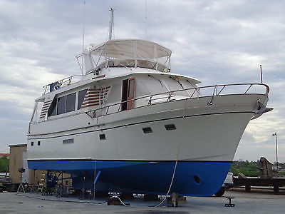 57 foot defever trawler motor yacht