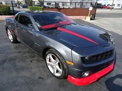 Chevrolet : Camaro 2SS Coupe 2010 chevrolet camaro 2 ss coupe salvage wrecked repairable priced to sell l k