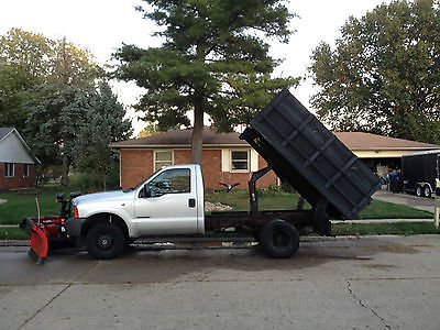 Ford : F-350 XL Cab & Chassis 2-Door 2001 ford f 350 super duty 7.3 ps auto 4 x 4 dulley 9 ft dump 9.2 boss v plow