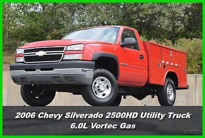 Chevrolet : Silverado 2500 Utility Truck 06 chevrolet silverado 2500 hd utility truck 4 x 4 6.0 l vortec gas chevy gmc used