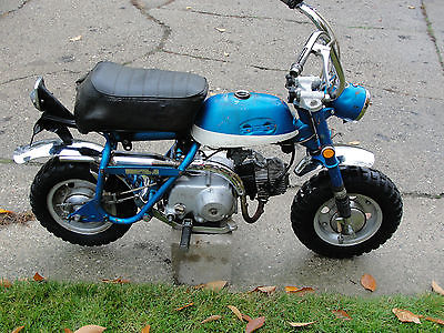 Honda : Other 1971 honda z 50 minitrail z 50 mini trail project 70 ct original monkey