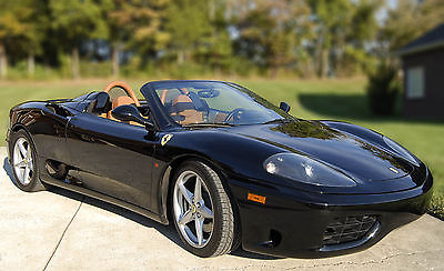 Ferrari : 360 Spider Convertible 2-Door 2002 ferrari 360 spider convertible all service records meticulously maintained