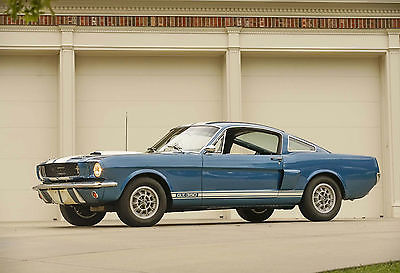 Shelby : GT350 Black Vinyl UNRESTORED 1966 Shelby Mustang GT-350H Factory Sapphire Blue 6S825 Rare Original
