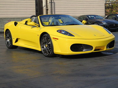 Ferrari : 430 Spyder in Yellow. Only 18,424 miles! 2006 ferrari f 430 spyder yellow low miles