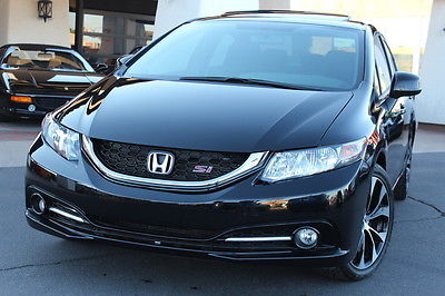 Honda : Civic Si 2013 honda civic si fun ride blk blk warranty clean car fax