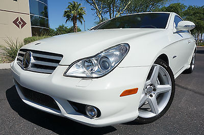 Mercedes-Benz : CLS-Class 07 CLS63 AMG CLS Class 63 Sedan LOW MILES White CLS63 Clean CarFax LOW MILES like 2005 2006 2008 2009 2010 CLS55 CLS550