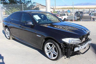 BMW : 5-Series 550i 2011 bmw 5 series 550 i salvage wrecked repairable project priced to sell l k