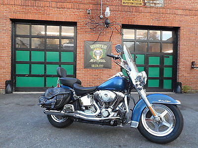 Harley-Davidson : Softail 2000 harley davidson flstc heritage softail 88 cu twin cam exceptional condition