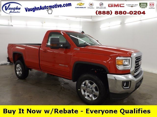 GMC : Sierra 2500 SLE SLE New Truck 6.0L CD 4.10 Rear Axle Ratio 17