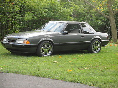 Ford : Mustang LX Notch 1989 mustang lx coupe notchback 17 k miles