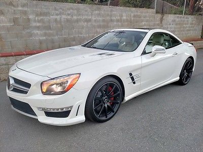 Mercedes-Benz : SL-Class SL63 AMG 2013 sl 63 amg 6 000 miles roadster calif one owner