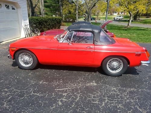 1970 MGB Roadster for: $6500