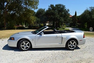 Ford : Mustang SVT Cobra Convertible 2-Door 2004 cobra convertible with 4.0 supercharger and return style fuel injection