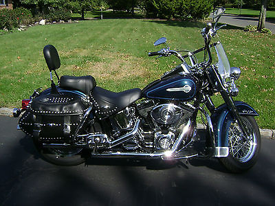 Harley-Davidson : Softail 2002 harley davidson heritage softail classic fuel injected