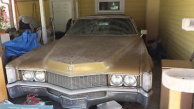 Cadillac : Eldorado 1969 cadillac eldorado rare barn find