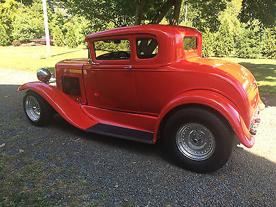 Ford : Model A 1930 ford model a 5 window coupe street rod