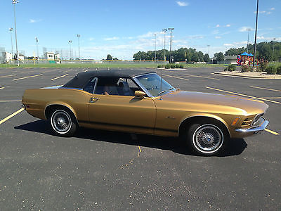 Ford : Mustang Base Convertible 2-Door 1970 ford mustang convertible 2 door 302 v 8 automatic
