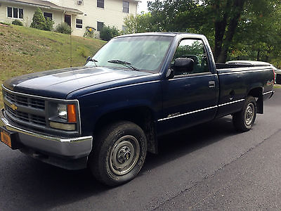 Chevrolet : C/K Pickup 1500 SHOP WORK PLAY CLASSIC TRUCK 1994 chevy 4 x 4 v 6 4.3 liter one owner only 138 k miles nice shop work play truck