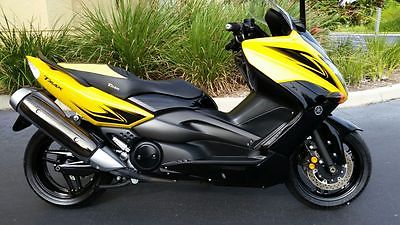 Yamaha : Other 2009 yamaha tmax 500 scooter yellow black only 4747 original miles