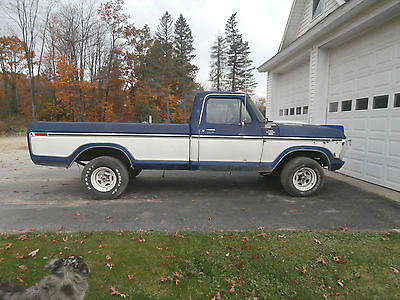 Ford : F-150 Ranger XLT Cab & Chassis 2-Door 1977 ford f 150 ranger xlt cab chassis 2 door 5.8 l