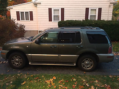 Mercury : Mountaineer Base Sport Utility 4-Door 2003 mercury mountaineer 130 000 miles green with gray trim as is for parts