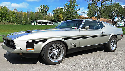 Ford : Mustang Mach I Fastback 2-Door 1972 mach i california car purchased over 13 years ago no rust anywhere